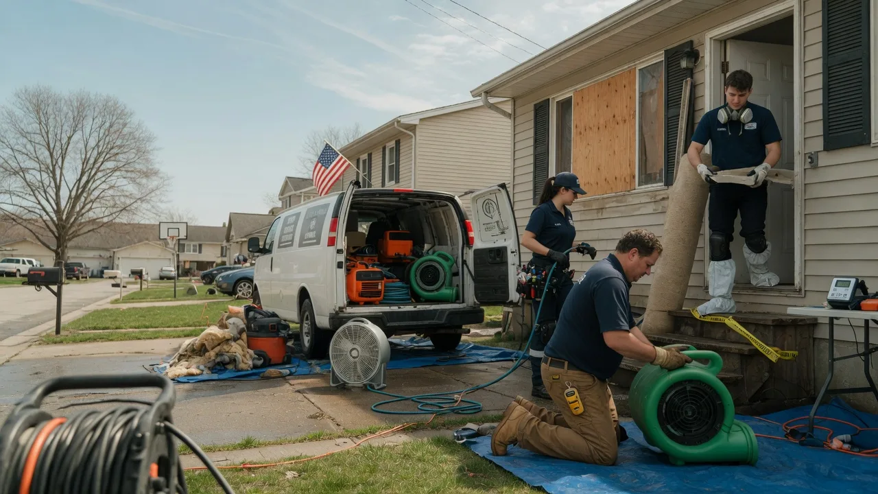 Water Damage Restoration in Mangham, LA near me